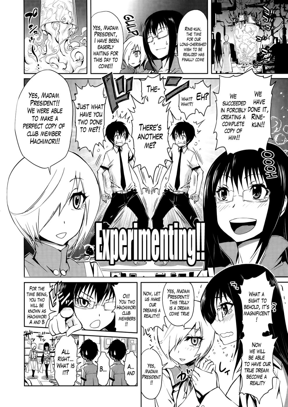 Hentai Manga Comic-Harem Butai wa Boku wo Shaburi Tsukusu-Chapter 7-2